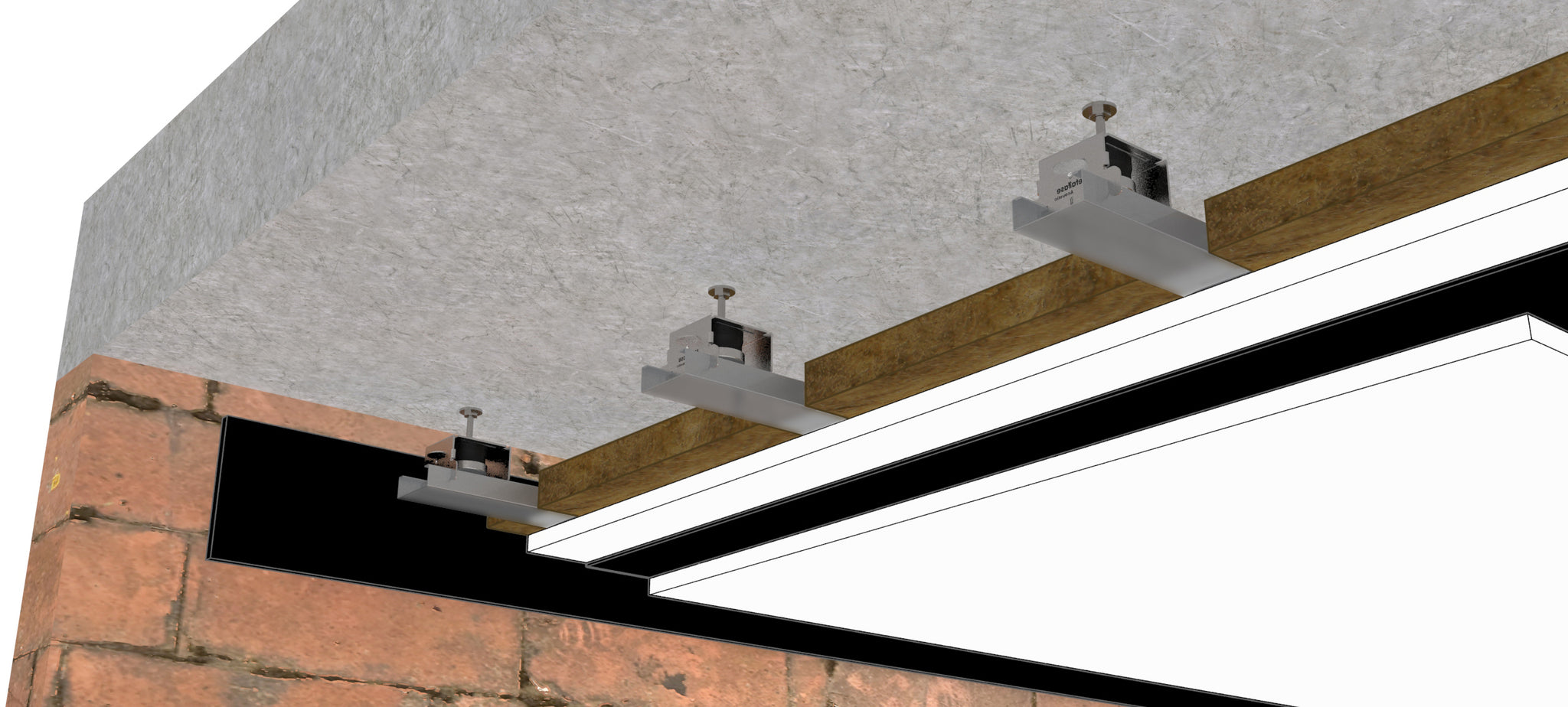 Techos con Soportes de Elastómero