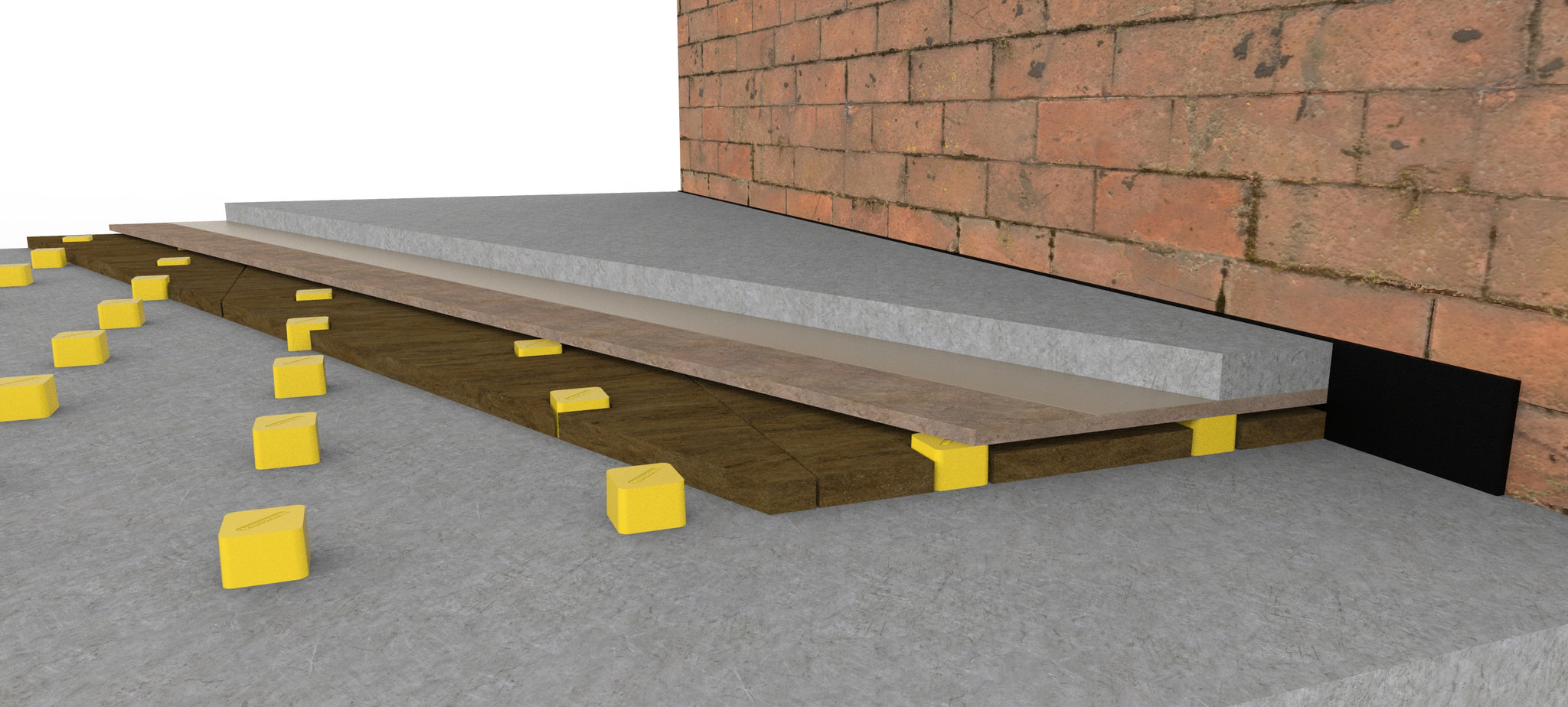 Suelo con Amortiguadores